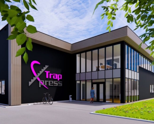 Dak- en gevelbeplating TrapXpress te Zwolle